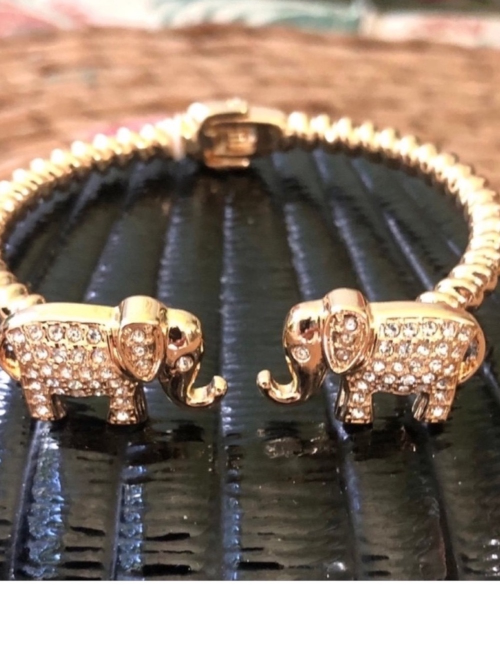 Just Reduced Lilly Pulitzer GOLD LUCKY ELEPHANT BRACELET
